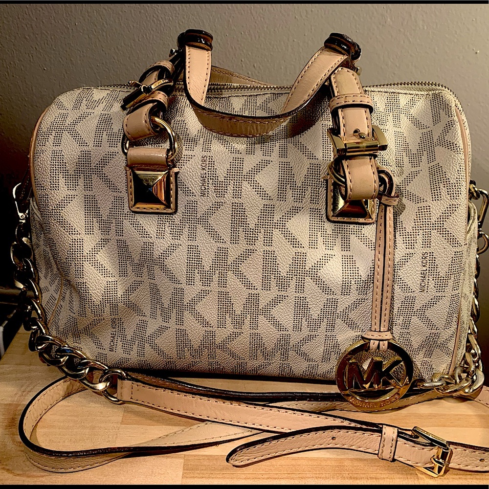 Michael Kors Large Greyson Crossbody Satchel